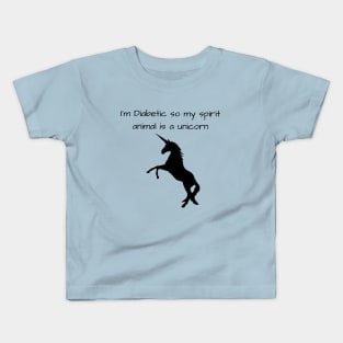 I’m Diabetic So My Spirit Animal Is A Unicorn Kids T-Shirt